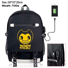Bendy and the Ink Machine USB charging laptop back...