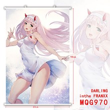 DARLING in the FRANXX anime wall scroll