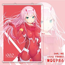 DARLING in the FRANXX anime wall scroll