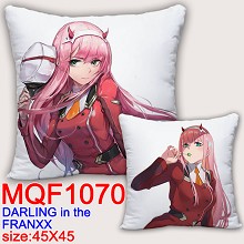 DARLING in the FRANXX anime two-sided pillow