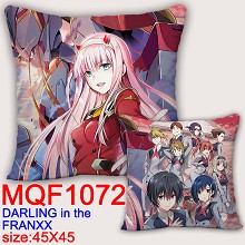 DARLING in the FRANXX anime two-sided pillow