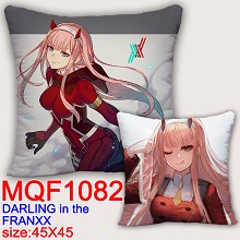 DARLING in the FRANXX anime two-sided pillow