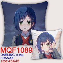 DARLING in the FRANXX anime two-sided pillow