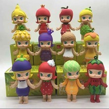 pop mt Molly anime figures set(12pcs a set)
