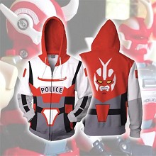 Cybercop anime printing hoodie sweater cloth