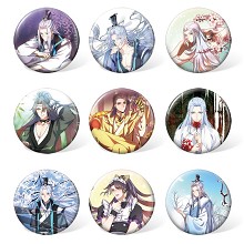 The other anime brooches pins set(9pcs a set)