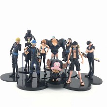 One Piece anime figures set(9pcs a set)(OPP bag)