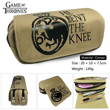 Game of Thrones canvas pen bag pencil bag