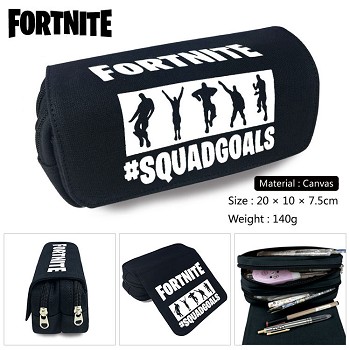 Fortnite game canvas pen bag pencil bag