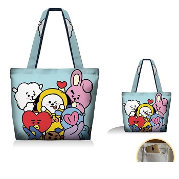 BTS star shopping bag