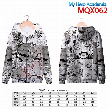 My Hero Academia anime long sleeve hoodie sweater cloth