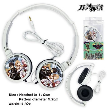 Sword Art Online anime headphone