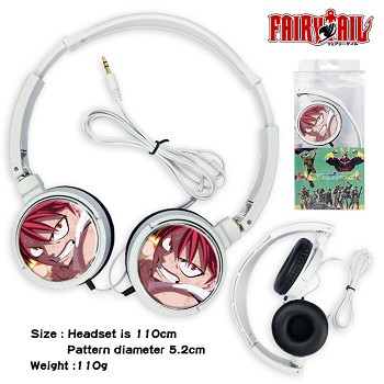 Fairy Tail anime headphone