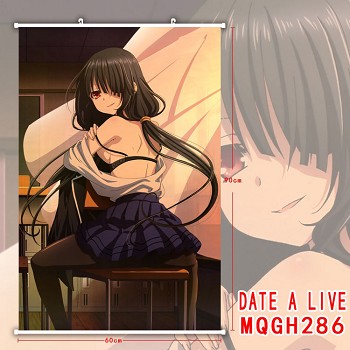 Date A Live anime wall scroll