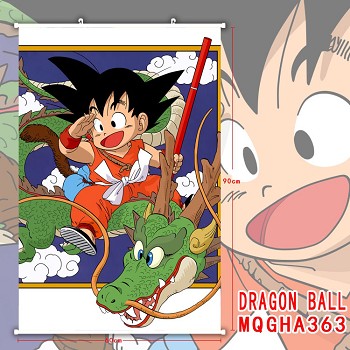 Dragon Ball anime wall scroll