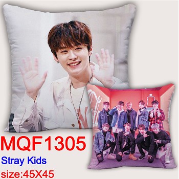 Stray Kids star two-sided pillow