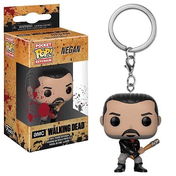 Funko POP The Walking Dead Negan figure doll key chain