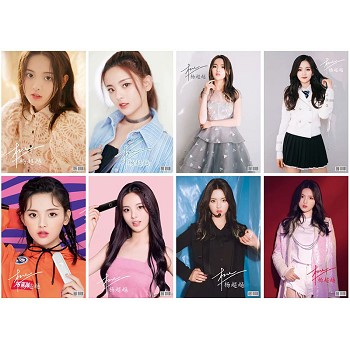 Yang Chao Yue star posters(8pcs a set)