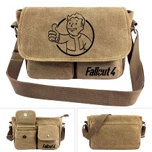 Fallout canvas satchel shoulder bag