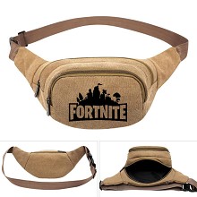 Fortnite game canvas pocket waist pack bag