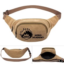 My Hero Academia anime canvas pocket waist pack bag