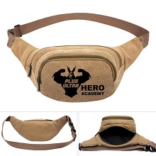 My Hero Academia anime canvas pocket waist pack bag