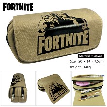 Fortnite game canvas pen bag pencil bag