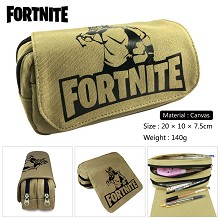 Fortnite game canvas pen bag pencil bag