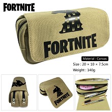 Fortnite game canvas pen bag pencil bag