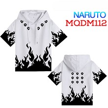 Naruto anime short sleeve hoodie t-shirt cloth