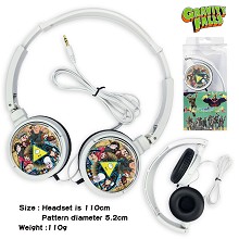 Gravity Falls anime headphone