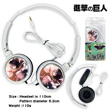 Attack on Titan anime headphone