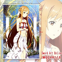 Sword Art Online anime wall scroll