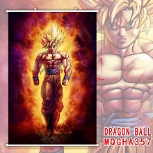 Dragon Ball anime wall scroll