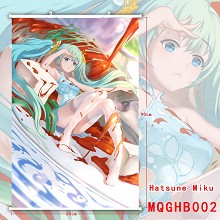 Hatsune Miku anime wall scroll