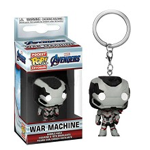 Funko POP The Avengers War Machine figure doll key chain