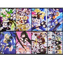 Infinite Stratos anime posters(8pcs a set)