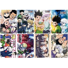 Hunter X Hunter anime posters(8pcs a set)