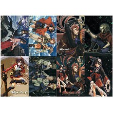 Kotetsujou no Kabaneri anime posters(8pcs a set)