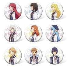 Kenja no Mago anime brooches pins set(9pcs a set)