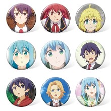 Kenja no Mago anime brooches pins set(9pcs a set)