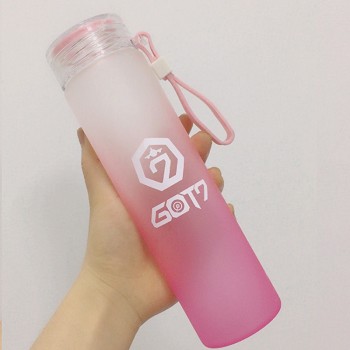 GOT7 star color glass cup