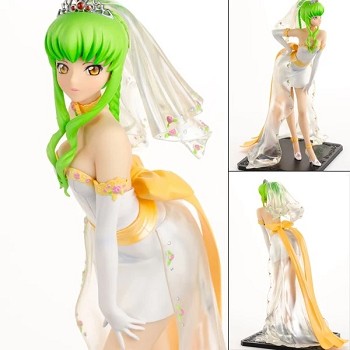 Code Geass C.C CC anime figure