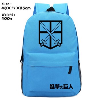 Attack on Titan anime backpack bag