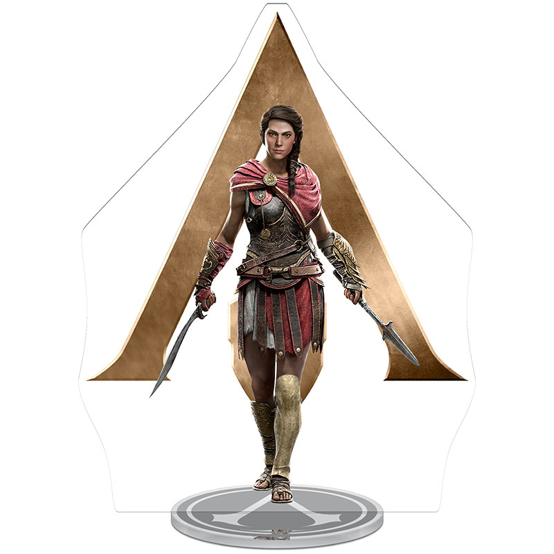 Assassin's Creed Odyssey Kassandra game acrylic figure. 