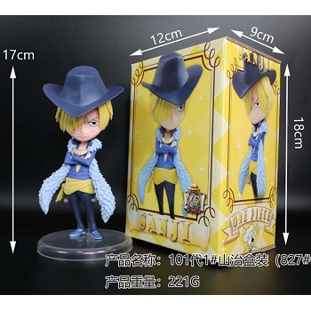 One Piece Q version Sanji anime figure