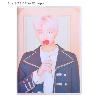 BTS star RAP Monster notebook