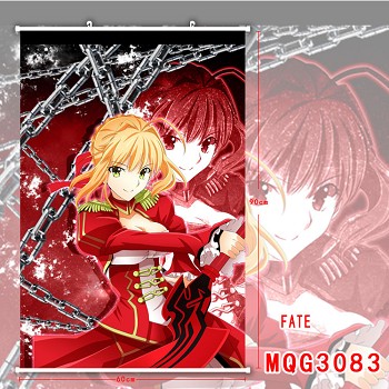 Fate anime wall scroll