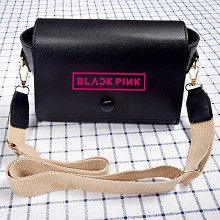 Black Pink star satchel shoulder bag
