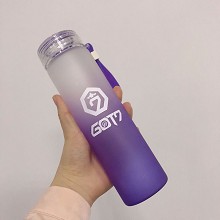 GOT7 star color glass cup